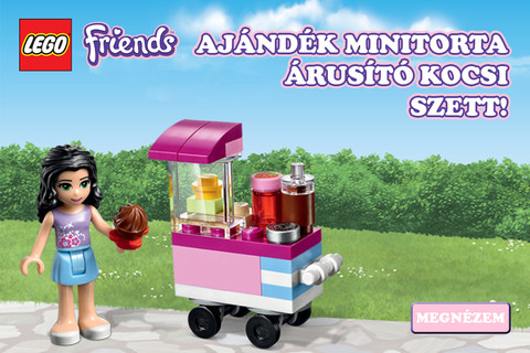 Ajándék Minitorta árusító szettel lepünk meg!