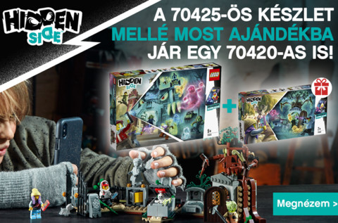 A 70425-ös készlet mellé most ajándékba adjuk a 70420 Temetői rejtély dobozt!