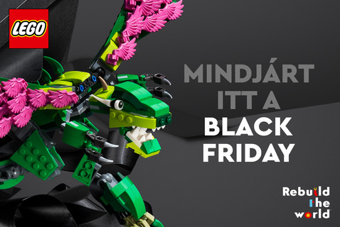 Ne feledjétek! Pénteken itt a Kockashop Black Friday