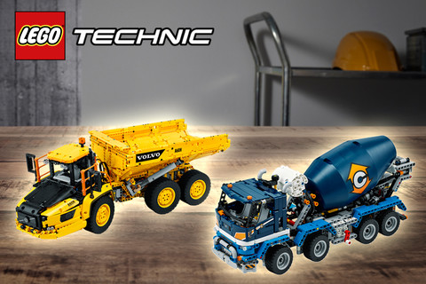 Láss bele az építkezések világába LEGO® Technic modelleinkkel!