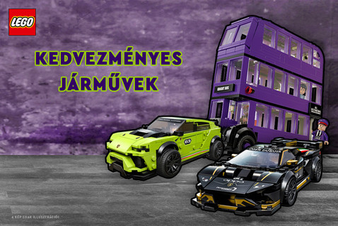 Egyes LEGO® járművek most kiemelt kedvezménnyel!