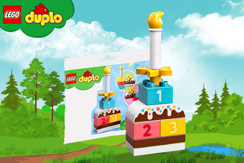 LEGO® DUPLO® vásárlása mellé most ajándék DUPLO® szülinapi torta járhat!