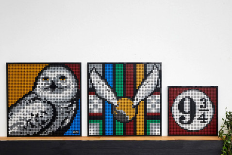 Ingyenes útmutató az alternatív  LEGO® Harry Potter™ Art készlethez!