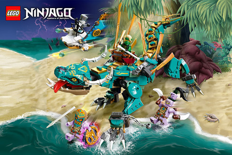 Nyerd meg az idén 10 éves LEGO® NINJAGO® készletek egyikét!