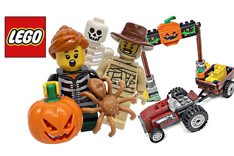 Ajándék Halloweeni szénásszekér!