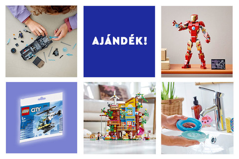 Vásárolj LEGO® készletet és most ajándék LEGO® City polybag járhat mellé! 