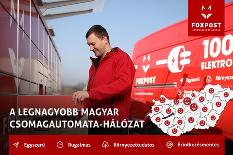 Kedvezményes szállítás a Foxpost csomagautomatákba!