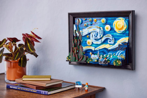 LEGO® Ideas Vincent van Gogh - Csillagos éj