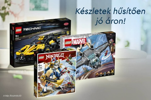 LEGO® készletek hűsítően jó áron!