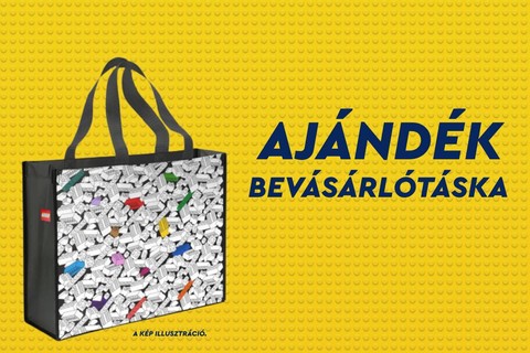 Ajándék bevásárlótáska járhat most vásárlásod mellé!