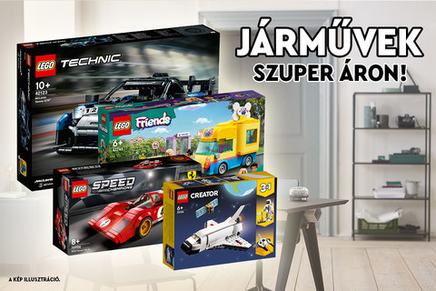 LEGO® Járművek szuper áron!