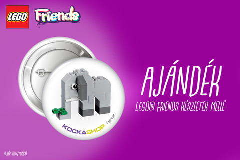 Kockashop meglepetés minden LEGO® Friends készlet mellé!