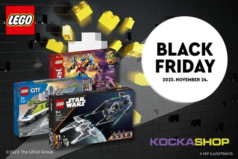 November 24-én Black Friday a Kockashopban!