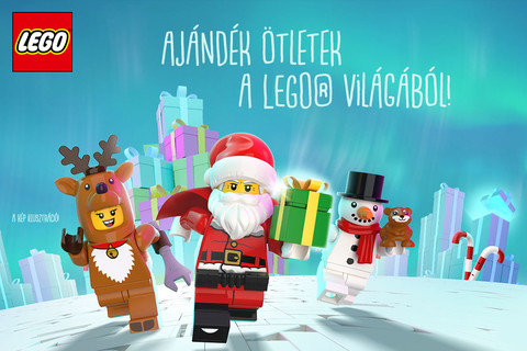 Ajándék ötletek a LEGO® világából most remek áron!