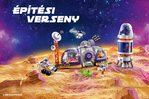Építési verseny: Barátokkal az űrben