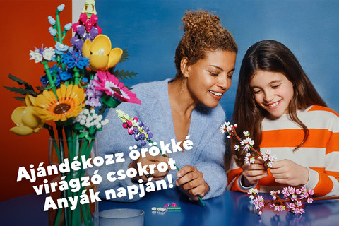 Ajándékozz örökké virágzó csokrot Anyák napján!