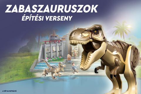 Építsd meg a Zabaszauruszokat LEGO-ból!
