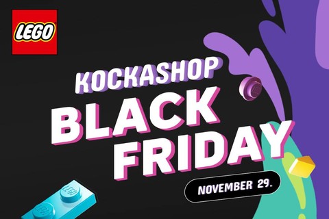 November 29-én Black Friday a Kockashopban!