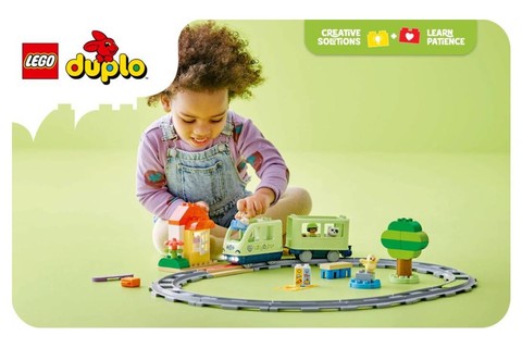 Fedezd fel a LEGO® DUPLO® legújabb interaktív vonatkészleteit!