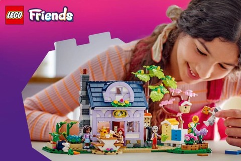 LEGO® City és Friends: A gyerekek kedvenc világai újragondolva