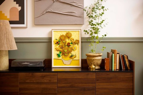 Művészi kikapcsolódás: LEGO® Art Vincent Van Gogh – Napraforgók