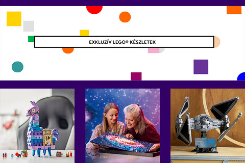 Fedezd fel az Exkluzív LEGO® készletek világát!