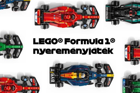 LEGO® Formula 1® nyereményjáték indul július 14-én!