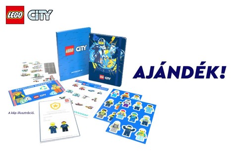 LEGO® vásárlásod mellé ajándék LEGO® City jegyzet füzet járhat!