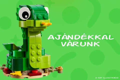 Ajándék LEGO® Seasonal A kígyó éve készlettel várunk!