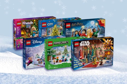 Megérkeztek a 2025-ös LEGO® adventi naptárak!
