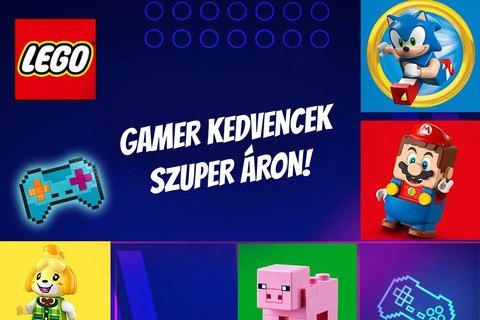 Videójáték inspirálta LEGO® készletek most szuper áron!