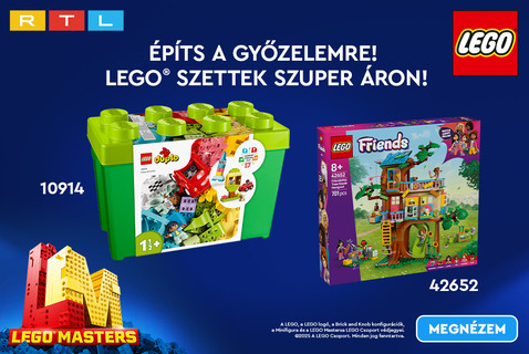 Építs a győzelemre! A LEGO® Masters október 10-től újra a képernyőkön