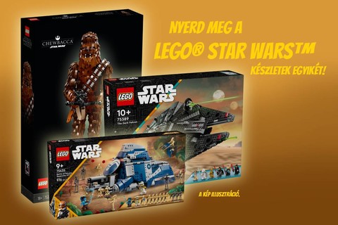 LEGO® Star Wars™ nyereményjáték indul november 10-én!