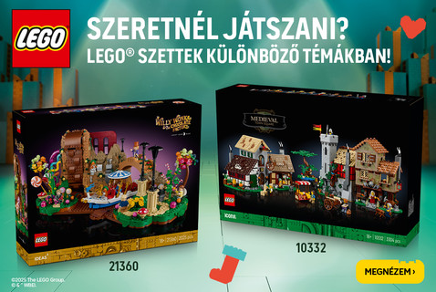 Szeretnél játszani? LEGO® ajándék ötletek karácsonyra