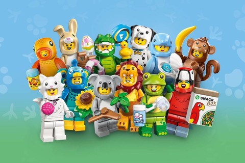 LEGO® Minifigurák: új állatjelmezes figurák érkeznek 2026 januárjában!