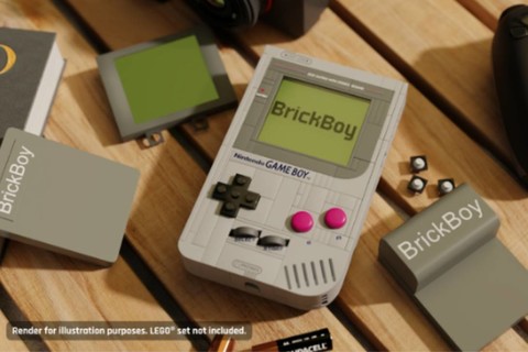 BrickBoy – A készlet, ami életre kelti a LEGO® Game Boy-t