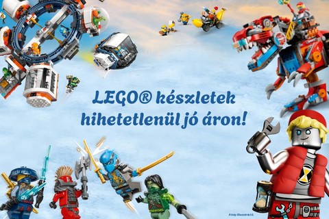 LEGO® készletek hihetetlenül jó áron a Kockashopban 2026. március 05-től