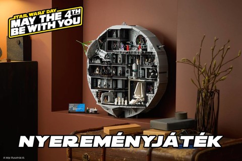 Játssz és nyerd meg a LEGO® Star Wars™ Halálcsillag™ készletet!