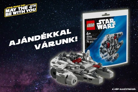 Star Wars™ napi ajándékkal várunk május 4-én!