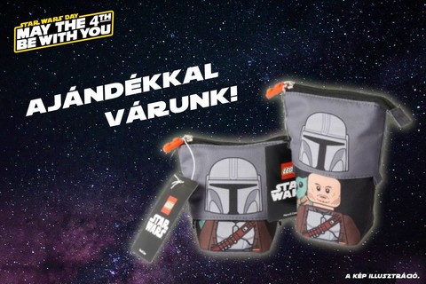 Ajándék LEGO® Star Wars™ Pop Up tolltartó járhat vásárlásod mellé!