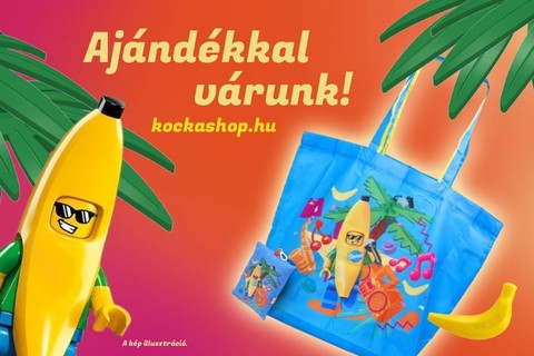 Legyen teljes LEGO®-val a gyermekek napja: május 11-től ajándék is járhat hozzá!