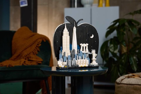 New York legismertebb nevezetességei egyetlen modellben az új LEGO® Architecture készletben