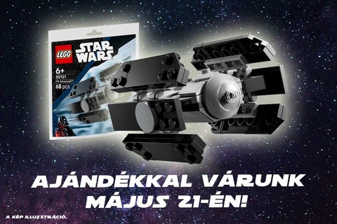 LEGO® Star Wars™ ajándékkal várunk május 21-én!