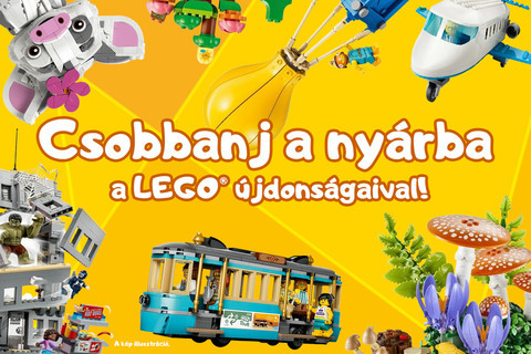 Megérkeztek a júniusi LEGO® újdonságok a Kockashopba!