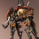 Steampunk LEGO® épült Salvador Dali elefántjából