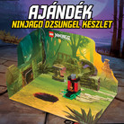 Ninjago dzsungel játékkészlet 4000Ft felett!