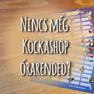 Nincs még Kockashop órarended?