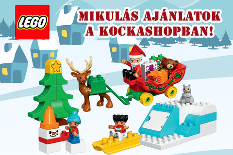Keresd Mikulás ajánlatainkat boltunk polcain és a webshopon!