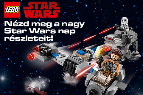 Star Wars hónap a Kockashopban!