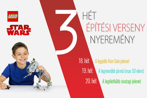 Várjuk építési naplódat Star Wars témában!